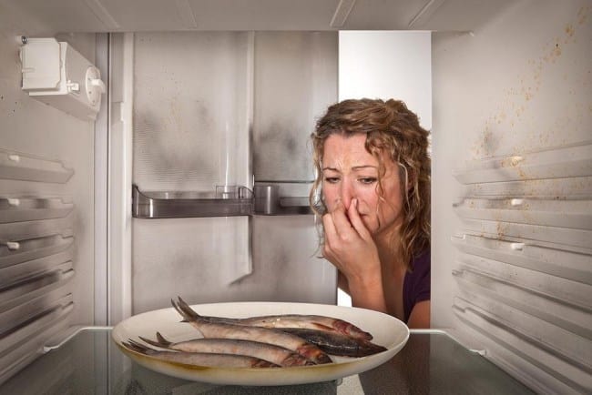 Долго лежавшая рыба будет вонять даже из закрытого холодильника
